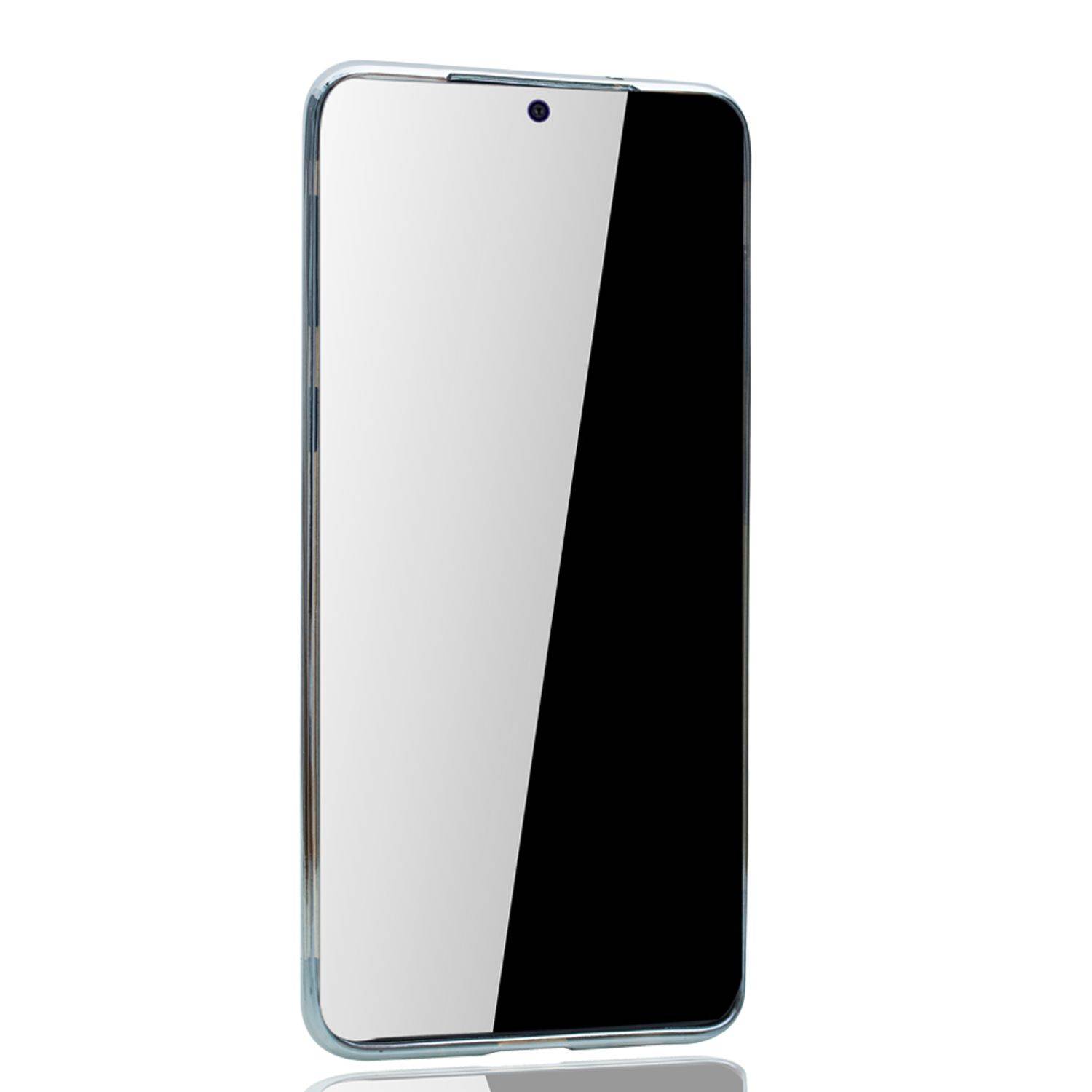 Samsung Galaxy S20 Ultra Handyhülle Bumper Backcover Silber