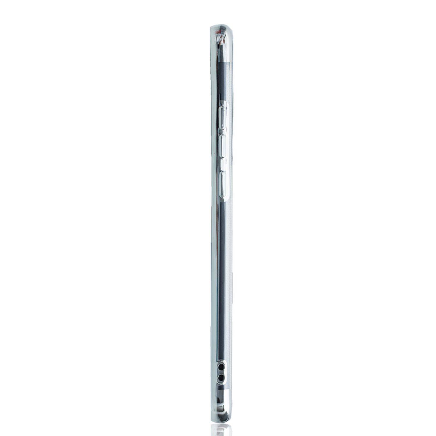 Huawei P40 Handyhülle Bumper Backcover Silber