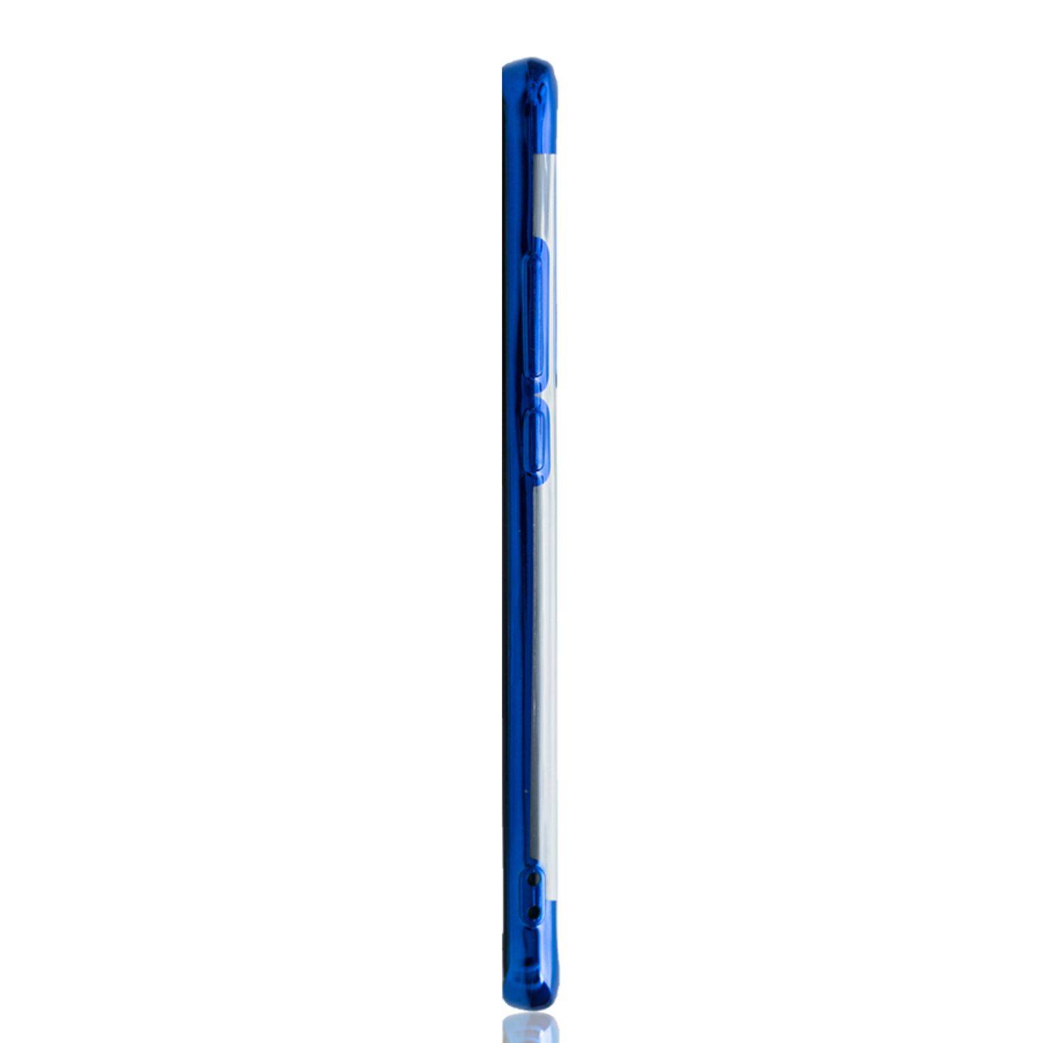 Huawei P40 Handyhülle Bumper Backcover Blau