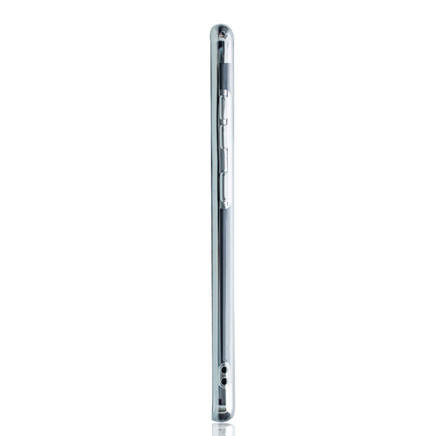 Samsung Galaxy A31 Handyhülle Bumper Backcover Silber