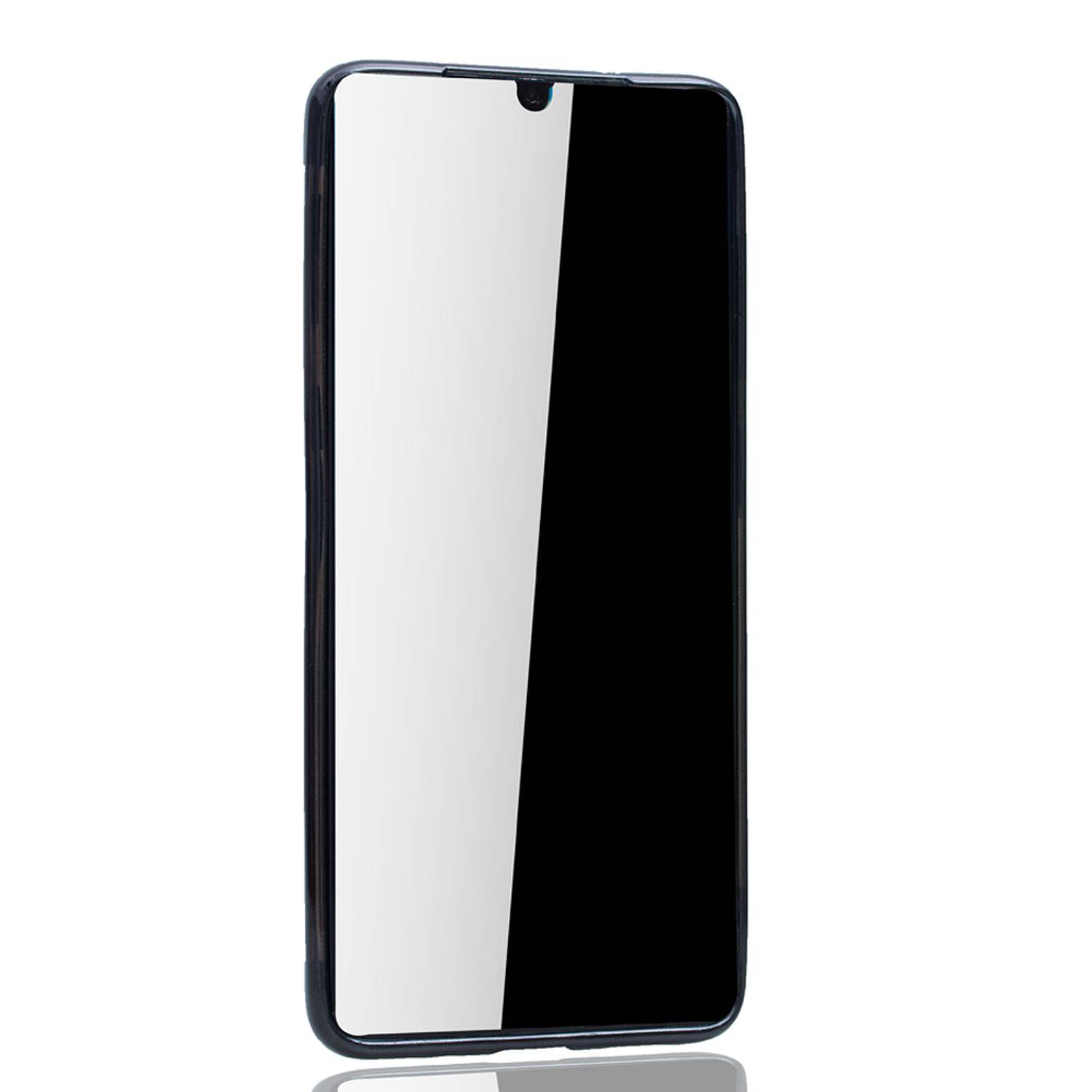 Samsung Galaxy A31 Handyhülle Bumper Backcover Schwarz