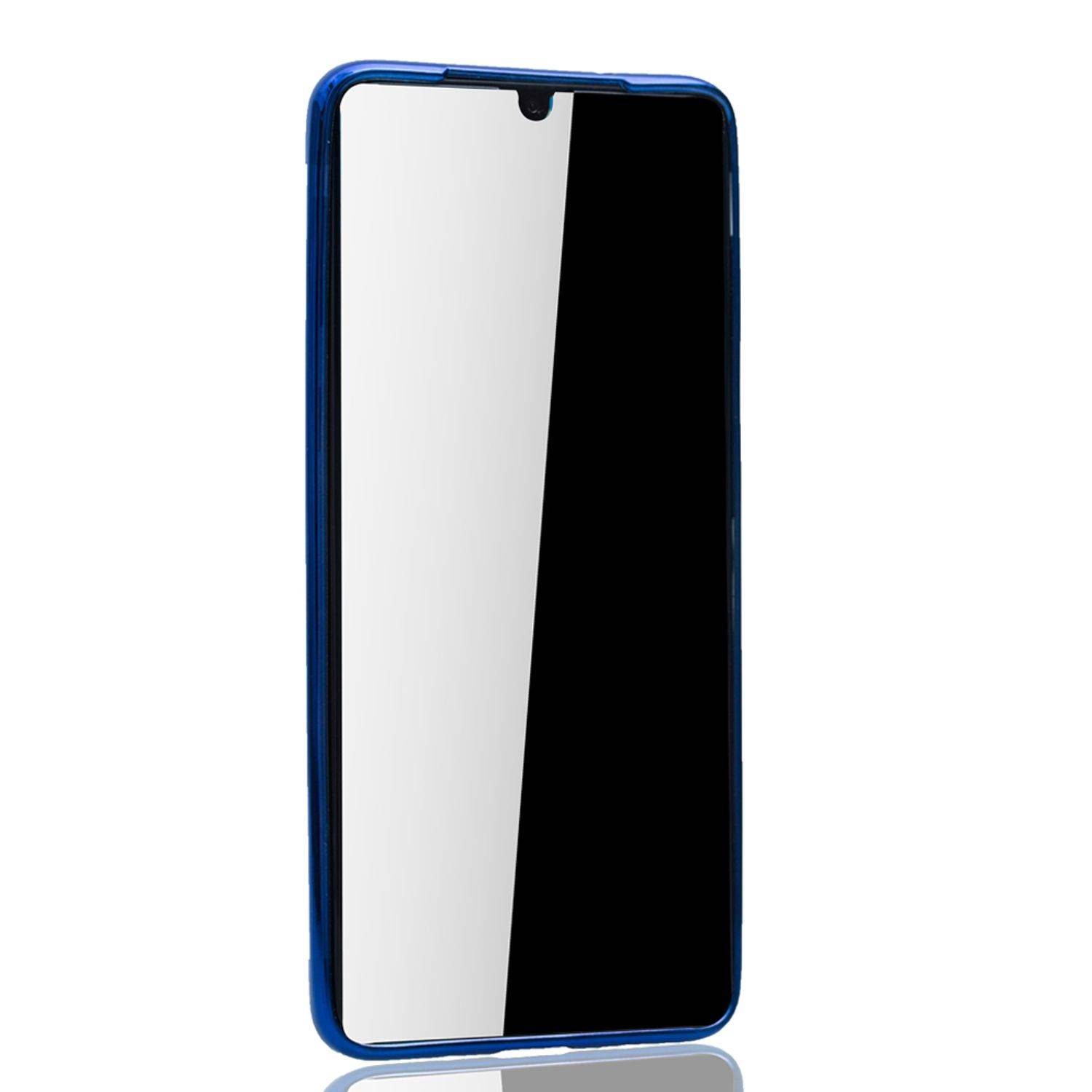 Samsung Galaxy A31 Handyhülle Bumper Backcover Blau