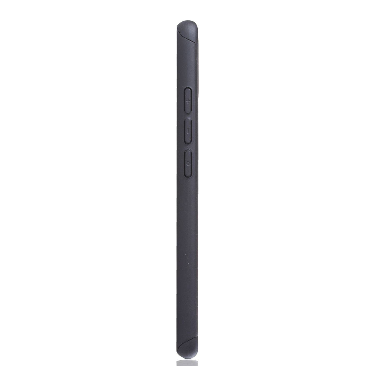 Xiaomi Mi 8 SE Handyhülle 360 Grad Schutz Full Cover Schwarz