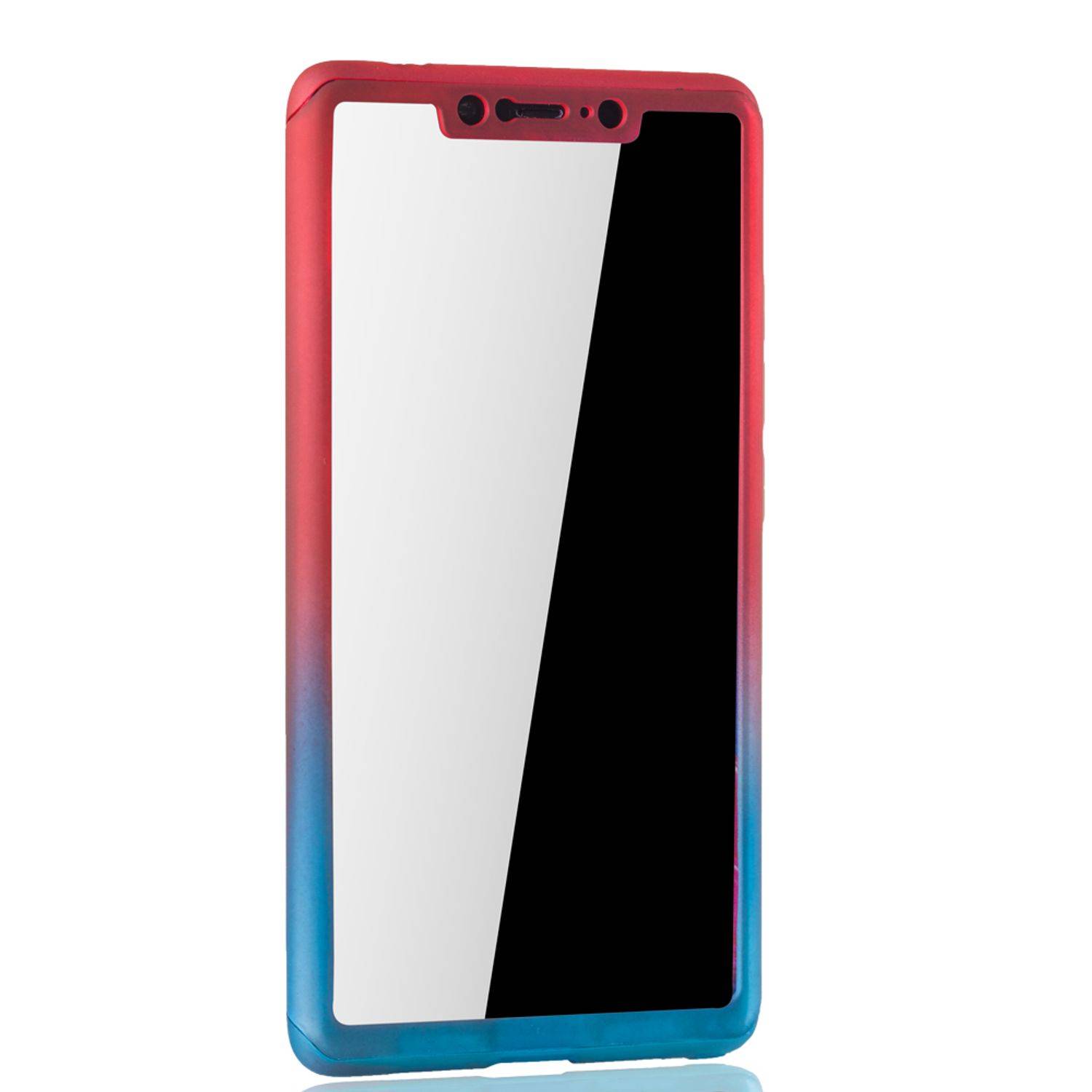 Xiaomi Mi 8 SE Handyhülle 360 Grad Schutz Full Cover Mehrfarbig