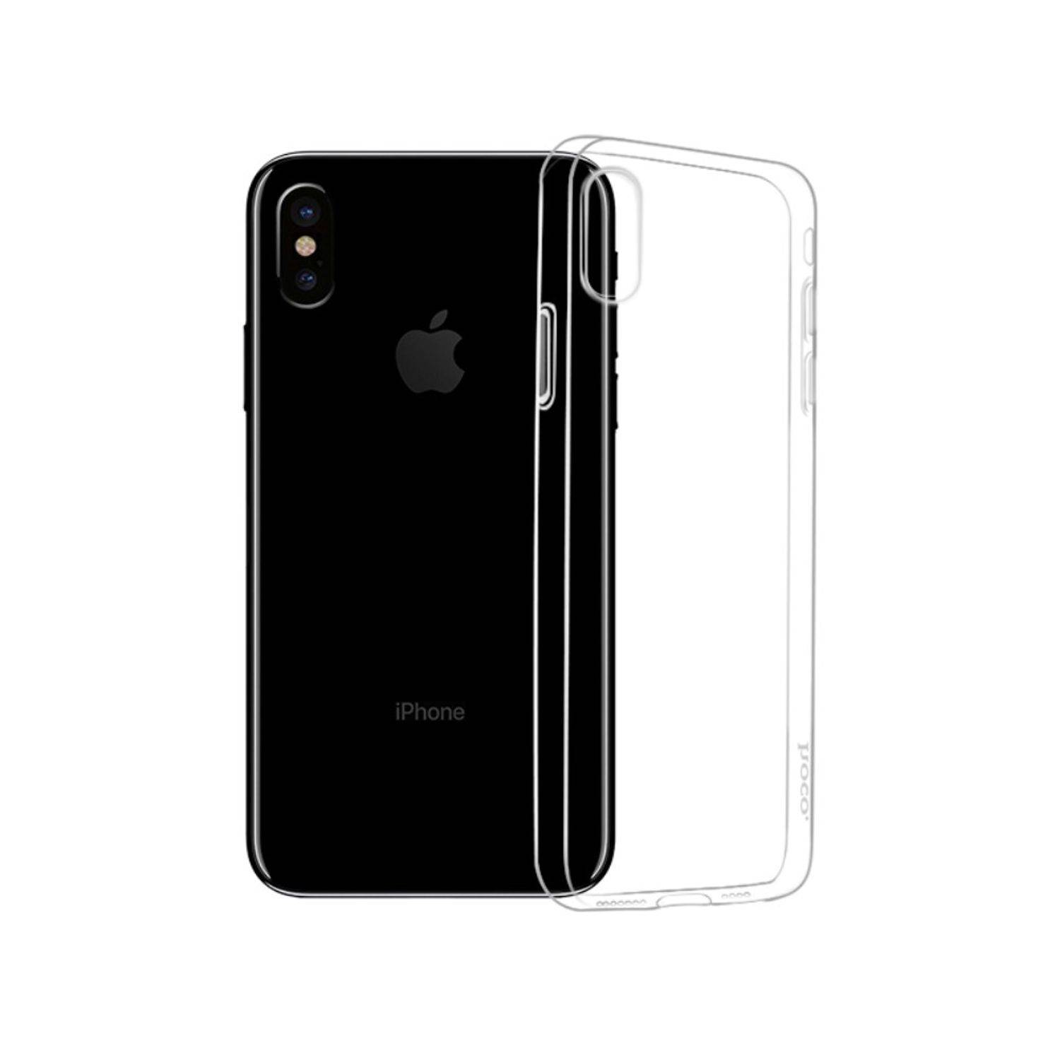 Apple iPhone XS Max Handyhülle Ultra Dünn Bumper Backcover Transparent