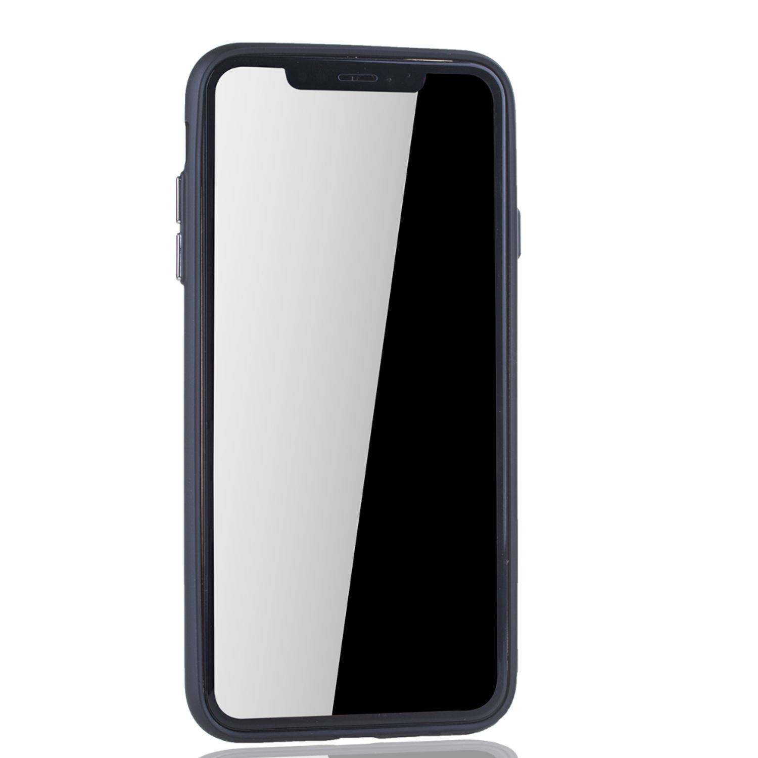 Apple iPhone XS Max Handyhülle Backcover Silber