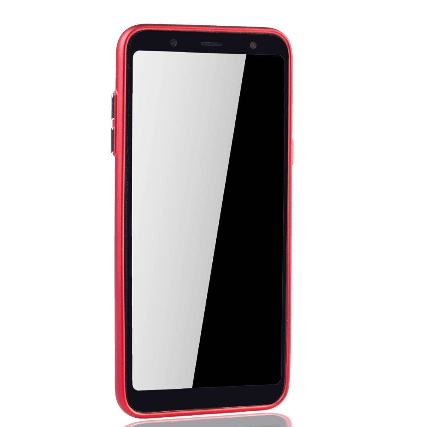 Samsung Galaxy A6 Plus (2018) Handyhülle Backcover Schwarz