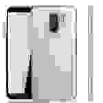 Samsung Galaxy A6 Plus (2018) Handyhülle Backcover Silber