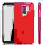 Samsung Galaxy A6 Plus (2018) Handyhülle Backcover Rot