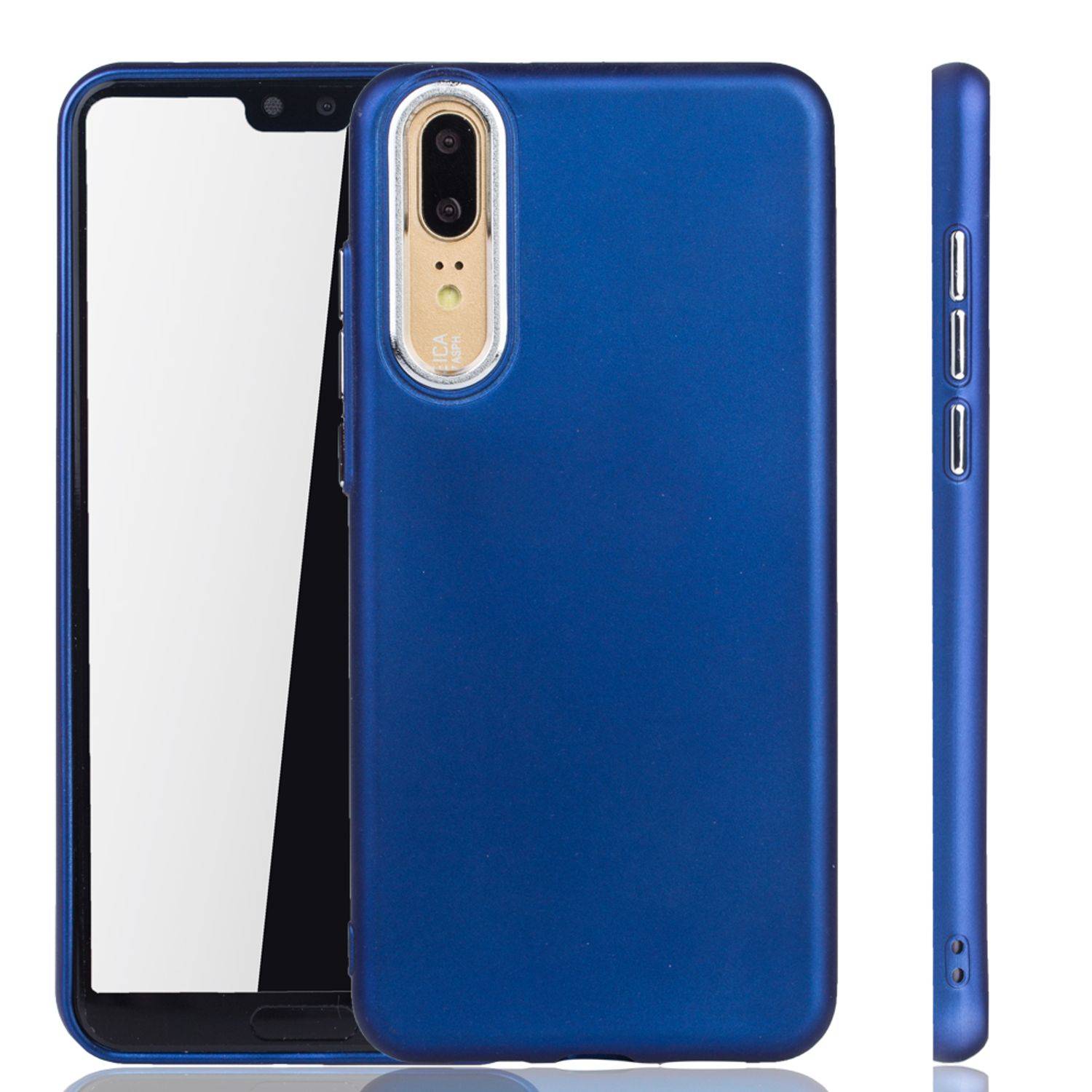 Huawei P20 Handyhülle Backcover Blau