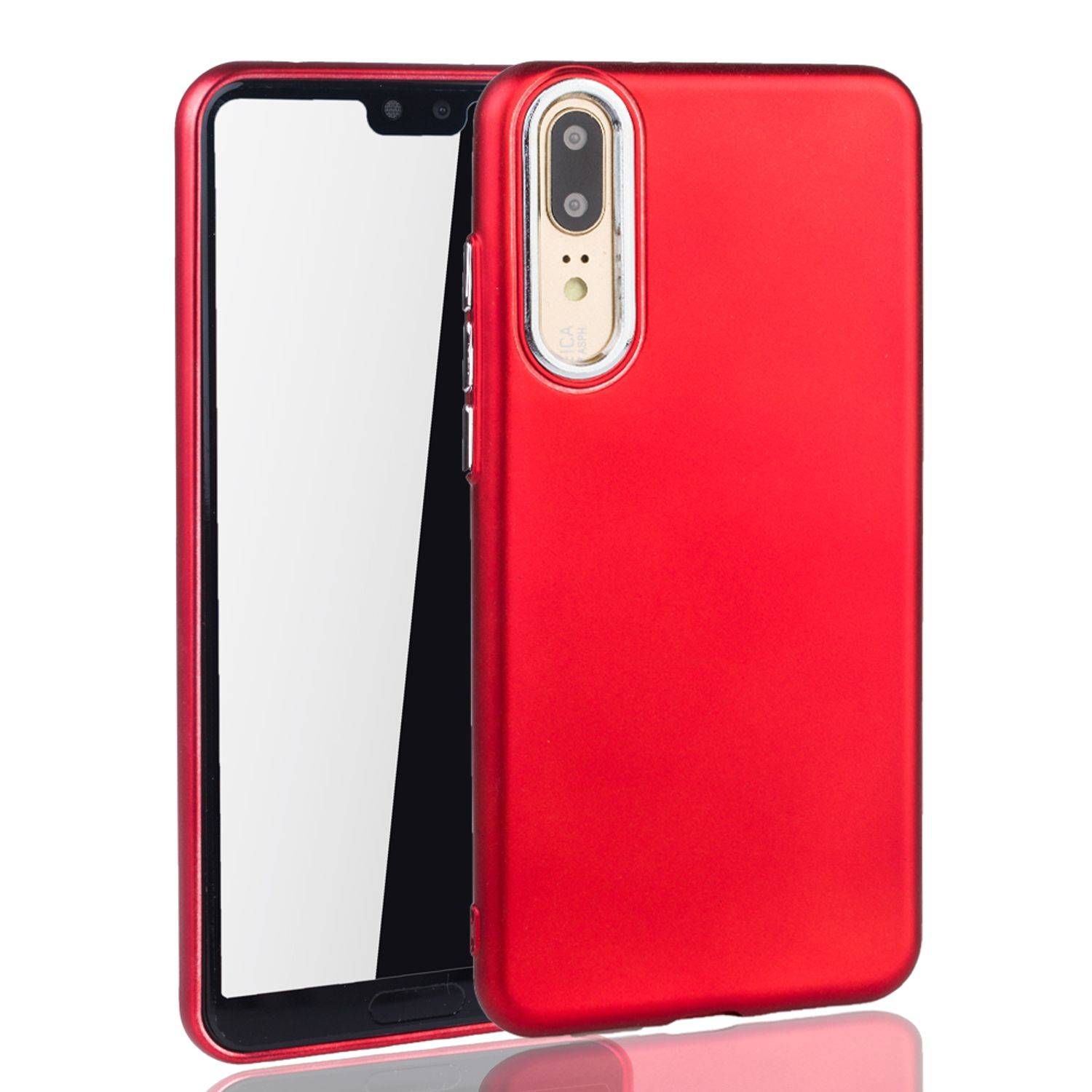 Huawei P20 Handyhülle Backcover Rot