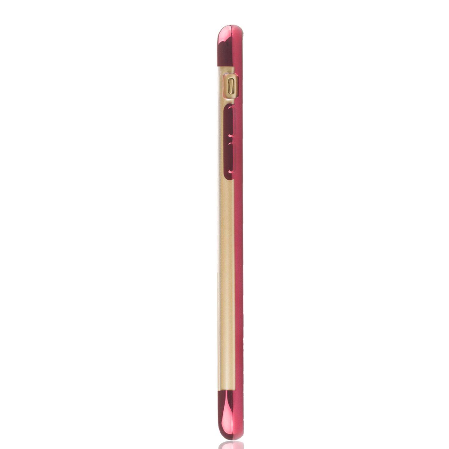 Apple iPhone XS Max Handyhülle Bumper Backcover Rot