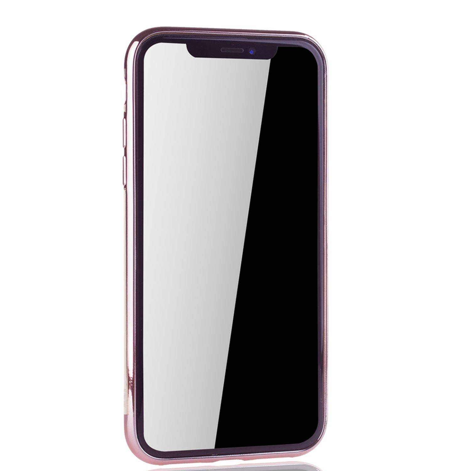 Apple iPhone XR Handyhülle Bumper Backcover Rosa
