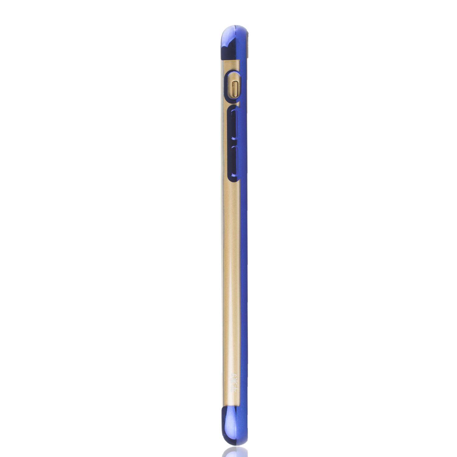 Apple iPhone XR Handyhülle Bumper Backcover Blau