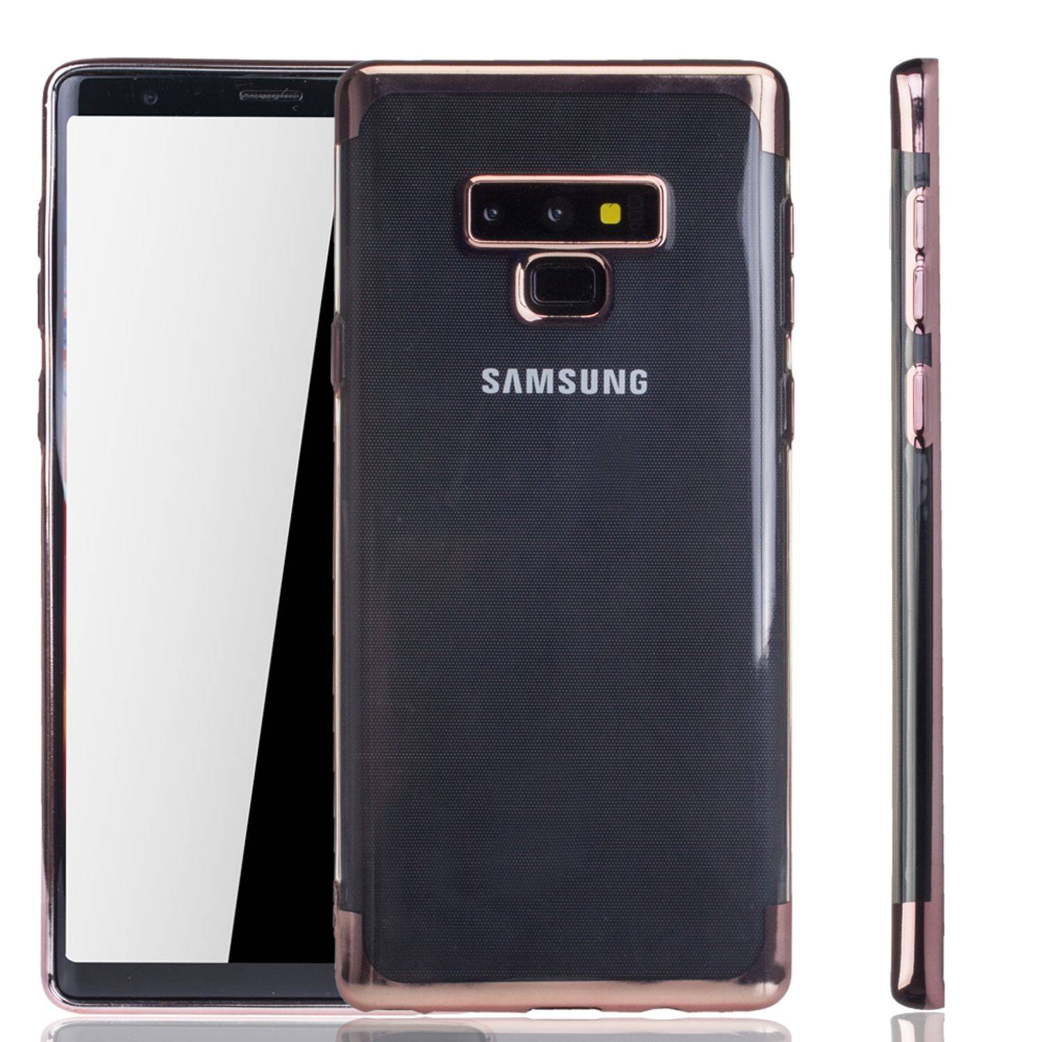 Samsung Galaxy Note 9 Handyhülle Bumper Backcover Rosa