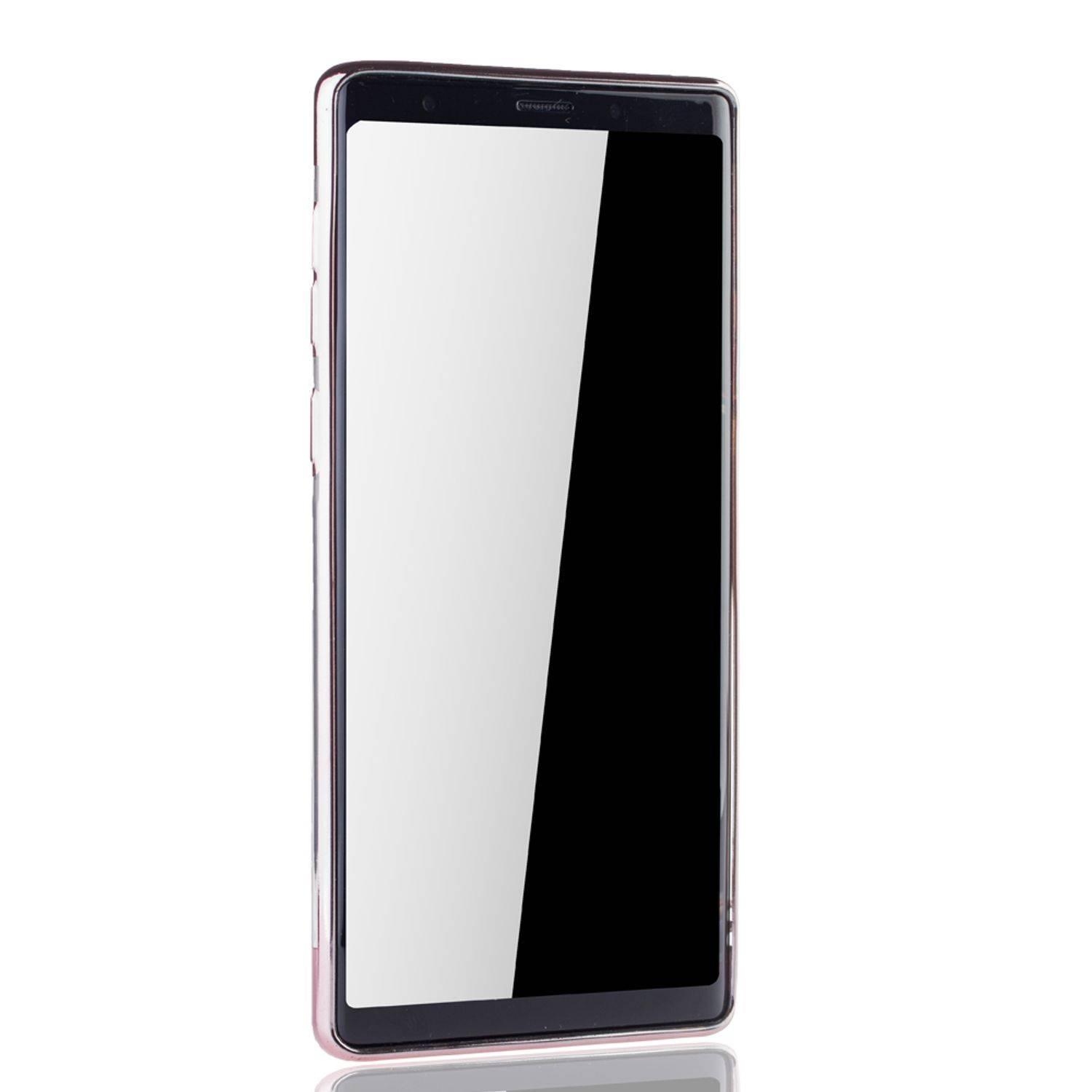 Samsung Galaxy Note 9 Handyhülle Bumper Backcover Rosa