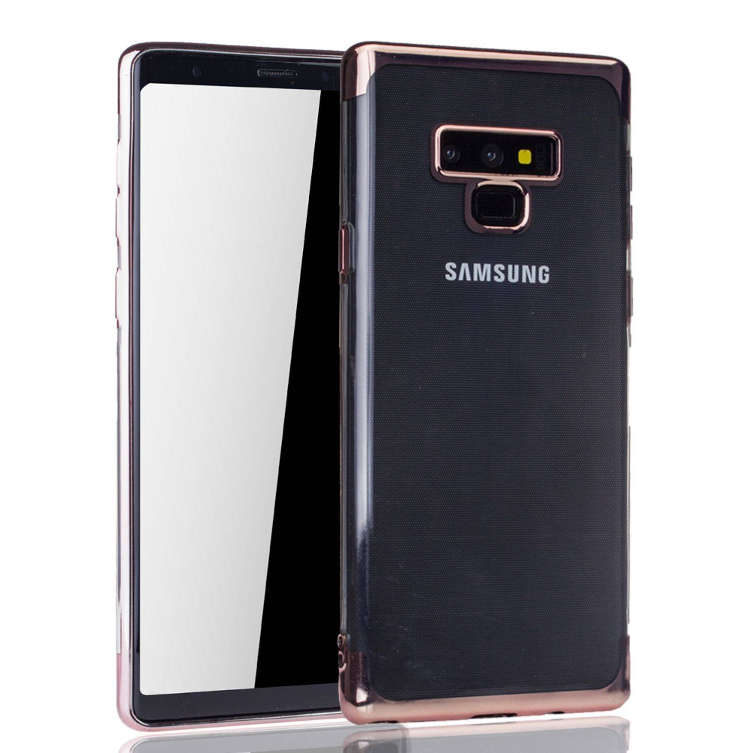 Samsung Galaxy Note 9 Handyhülle Bumper Backcover Rosa
