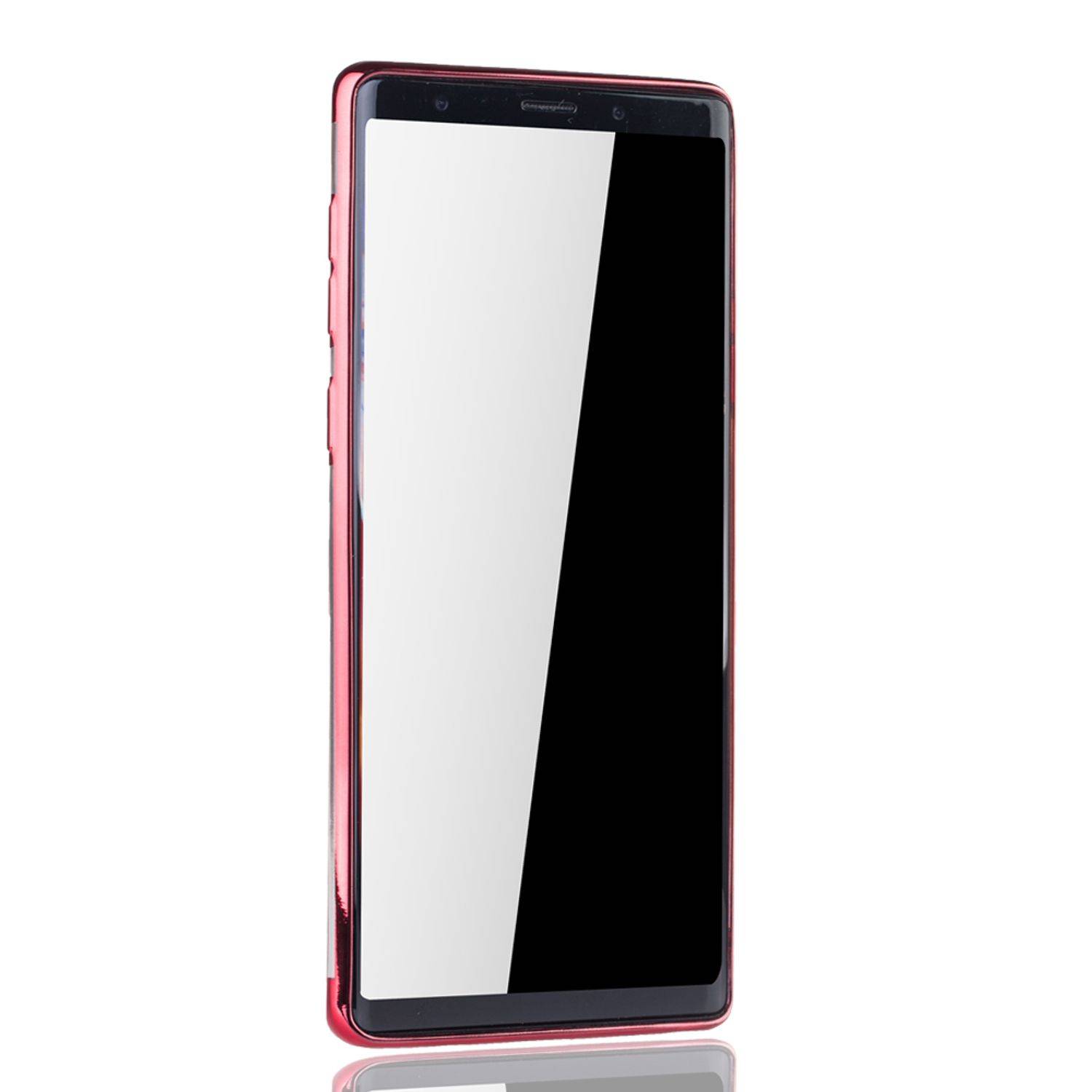 Samsung Galaxy Note 9 Handyhülle Bumper Backcover Rot