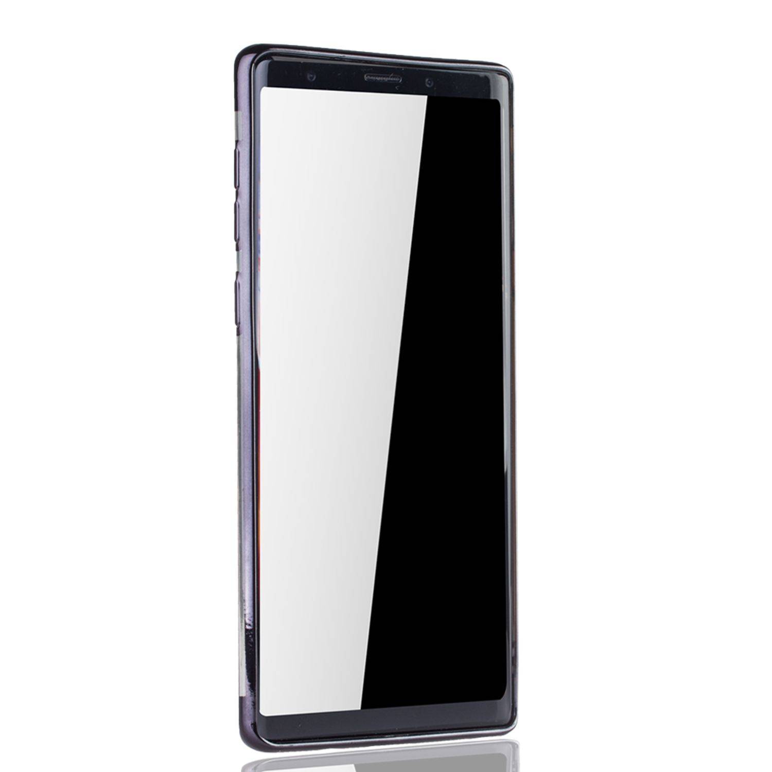 Samsung Galaxy Note 9 Handyhülle Bumper Backcover Schwarz
