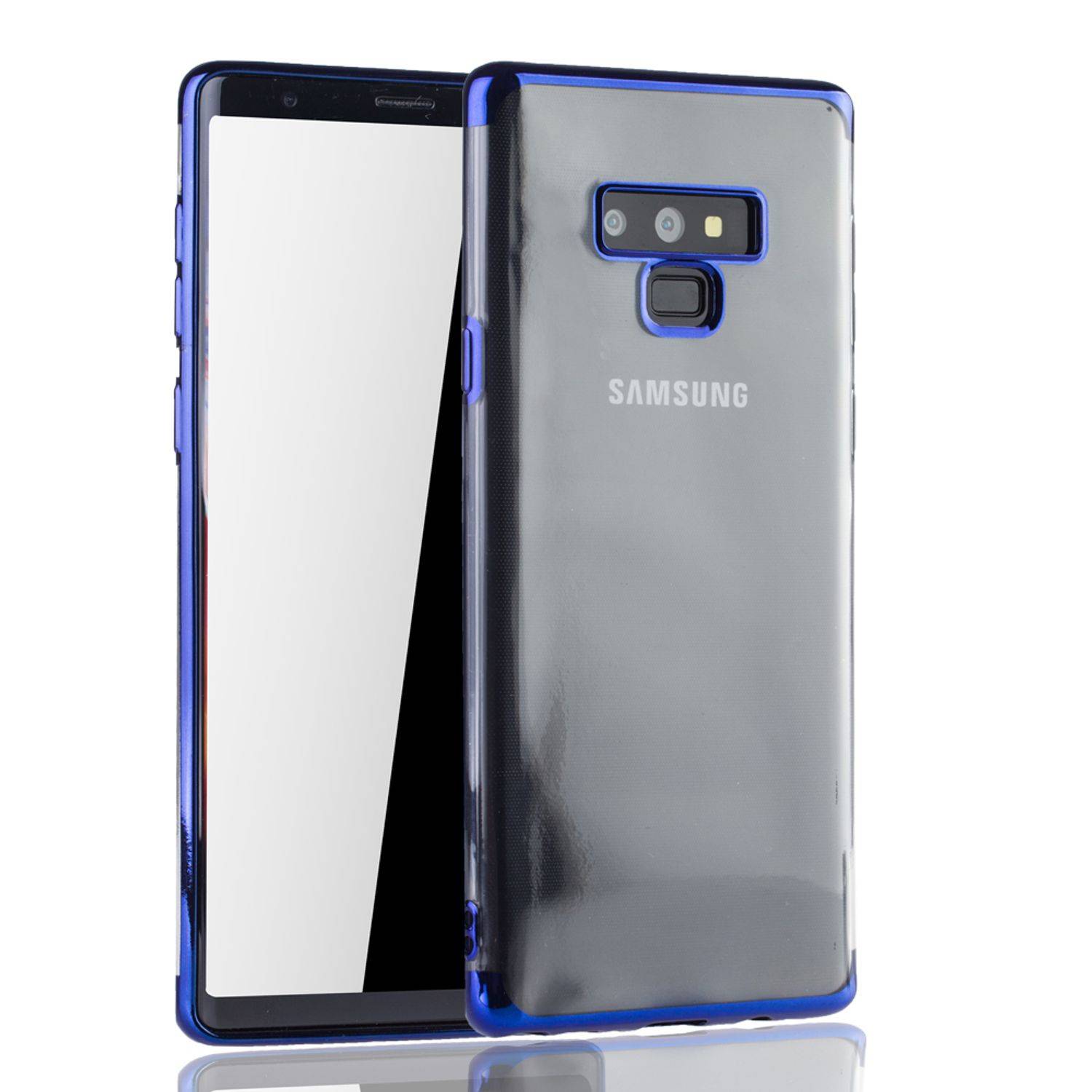 Samsung Galaxy Note 9 Handyhülle Bumper Backcover Blau