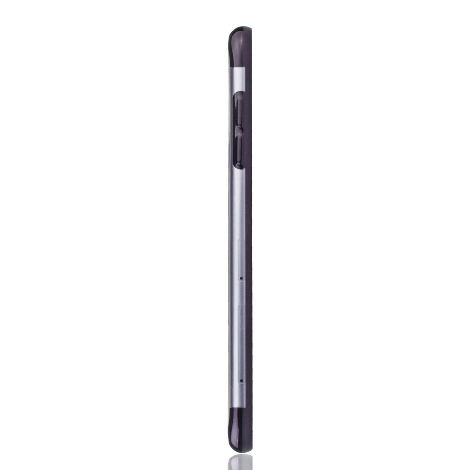 Samsung Galaxy A6 Plus (2018) Handyhülle Bumper Backcover Schwarz