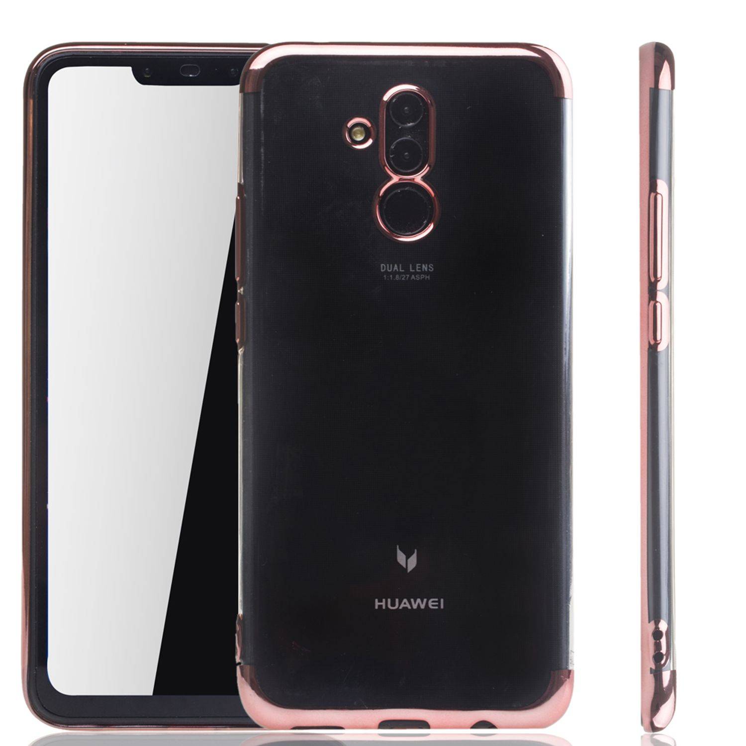 Huawei Mate 20 Lite Handyhülle Bumper Backcover Rosa