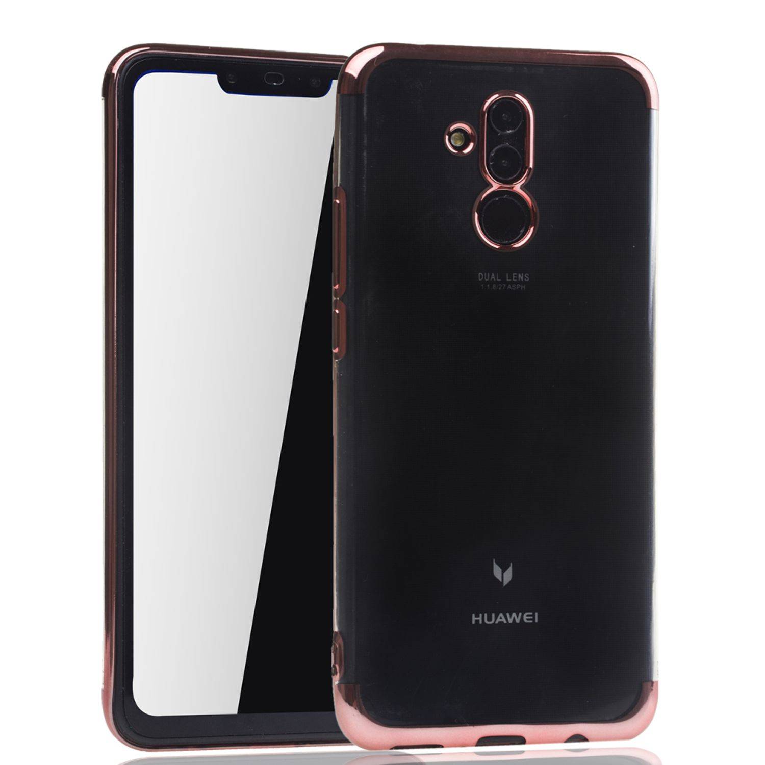 Huawei Mate 20 Lite Handyhülle Bumper Backcover Rosa