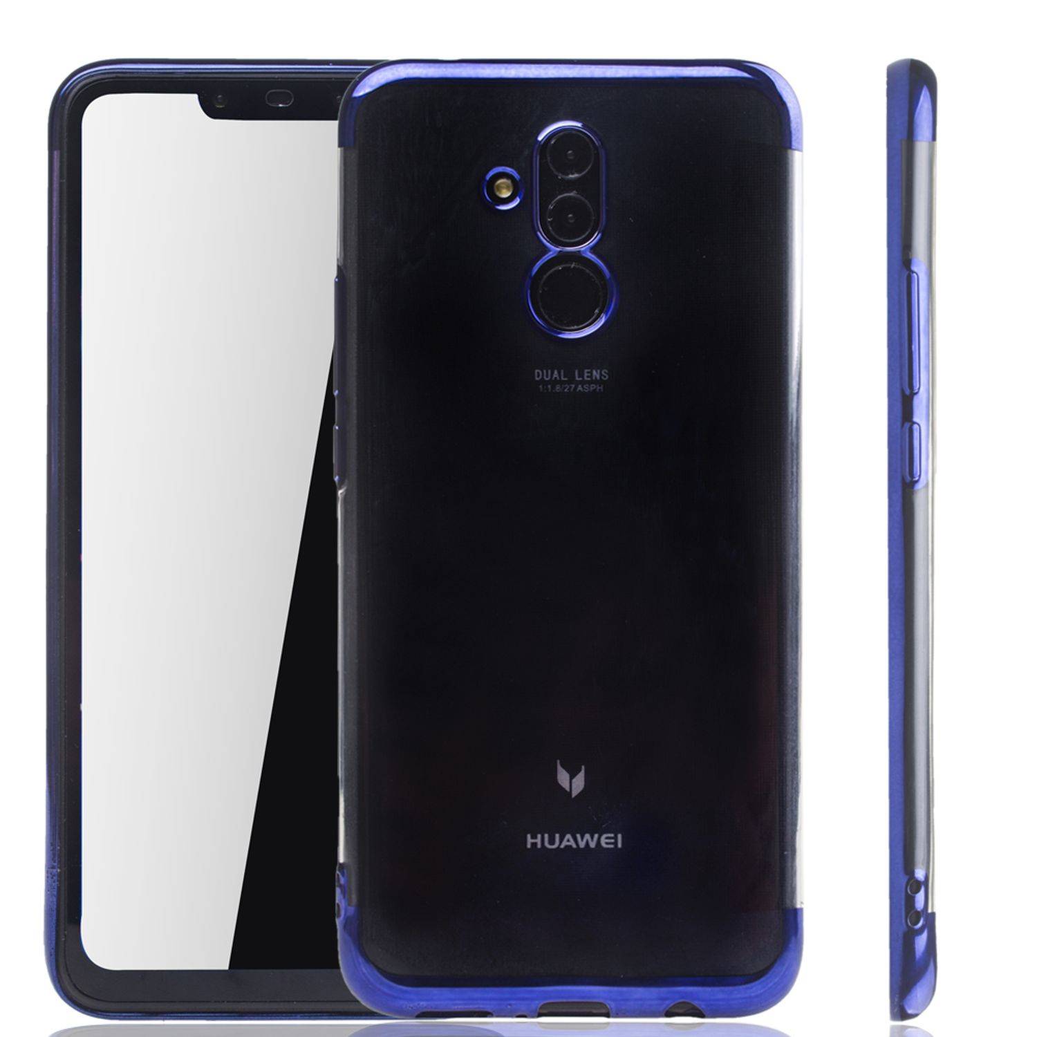 Huawei Mate 20 Lite Handyhülle Bumper Backcover Blau