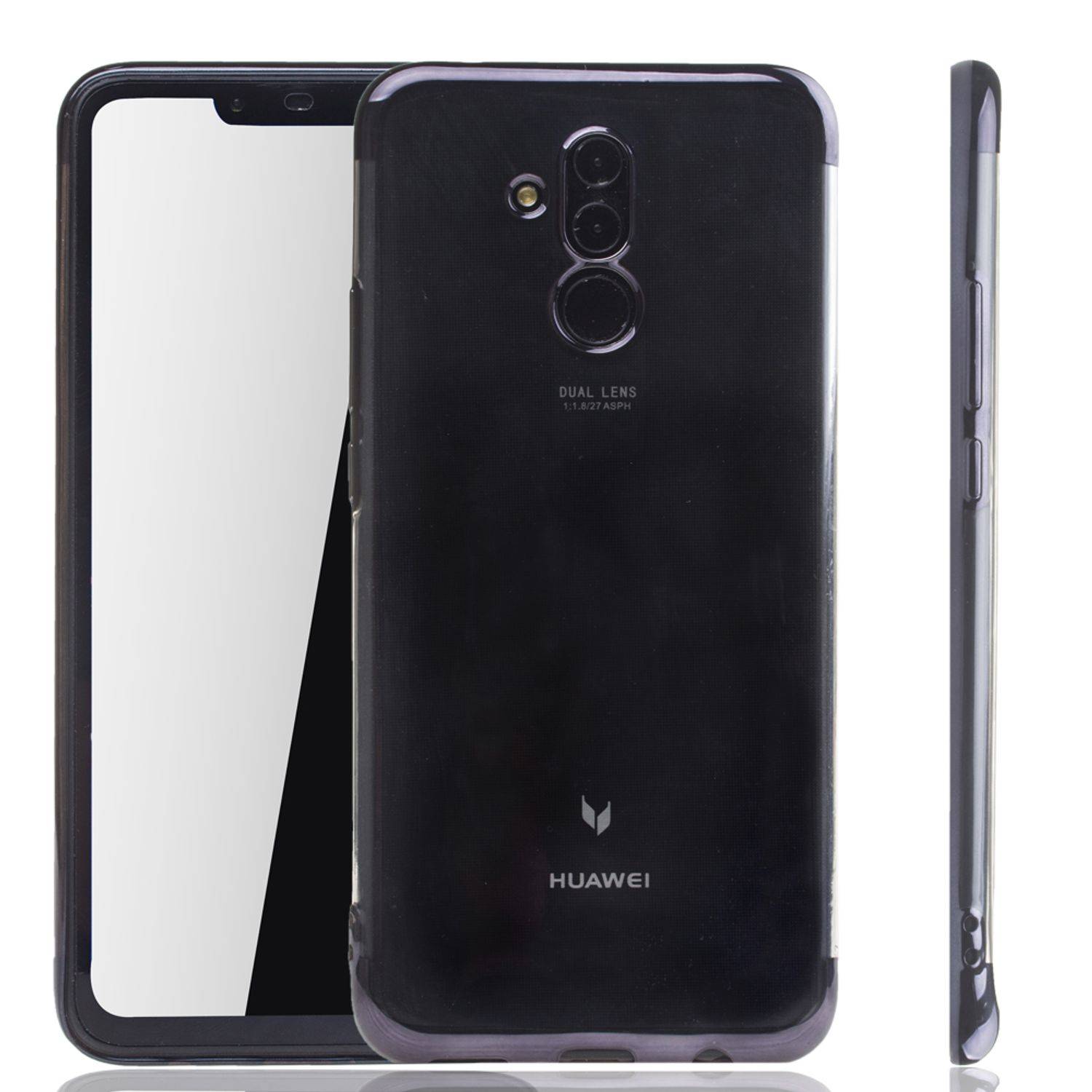 Huawei Mate 20 Lite Handyhülle Bumper Backcover Schwarz