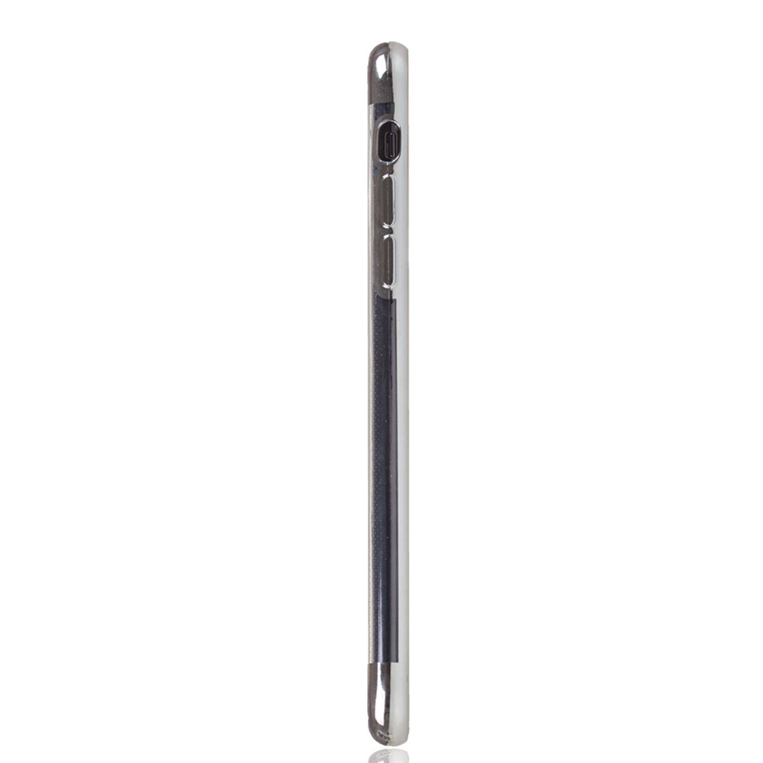 Apple iPhone 11 Pro Handyhülle Bumper Backcover Silber