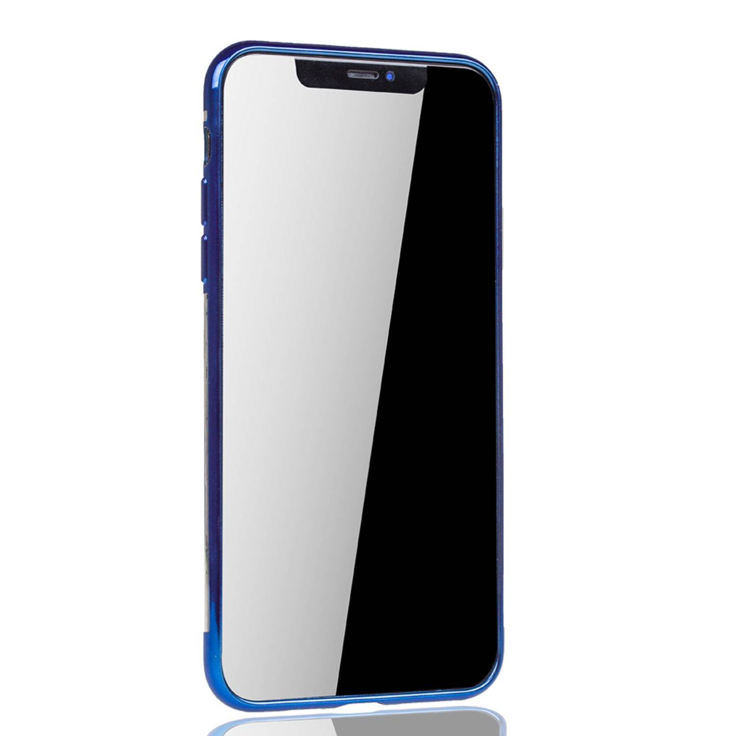 Apple iPhone 11 Pro Handyhülle Bumper Backcover Blau