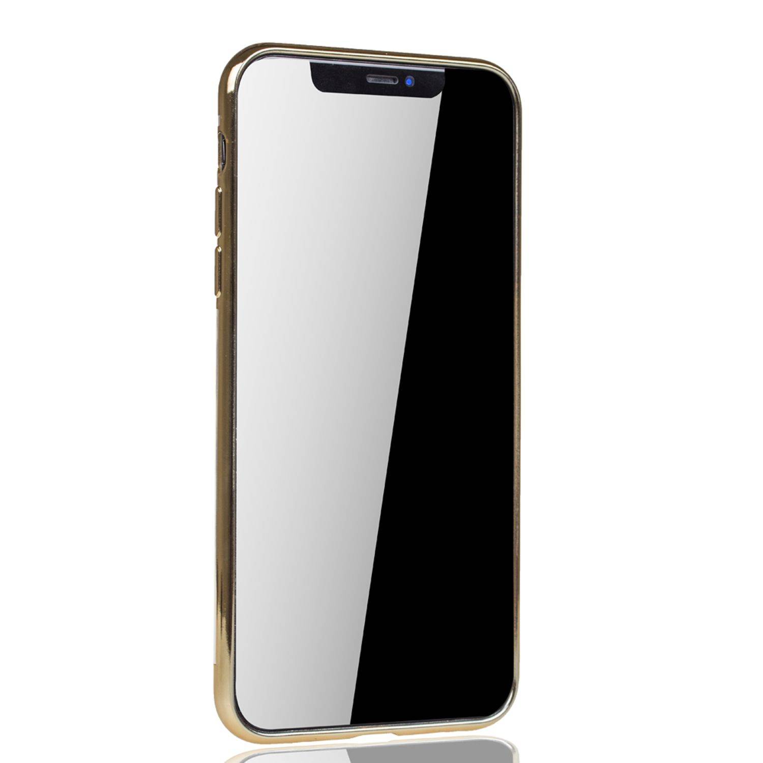 Apple iPhone 11 Pro Handyhülle Bumper Backcover Gold