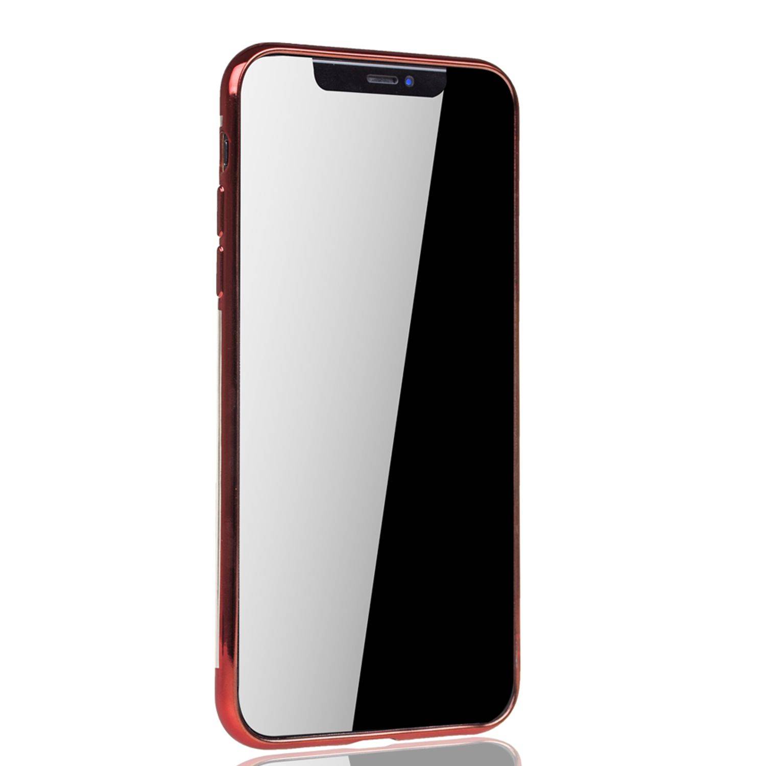 Apple iPhone 11 Handyhülle Bumper Backcover Rot