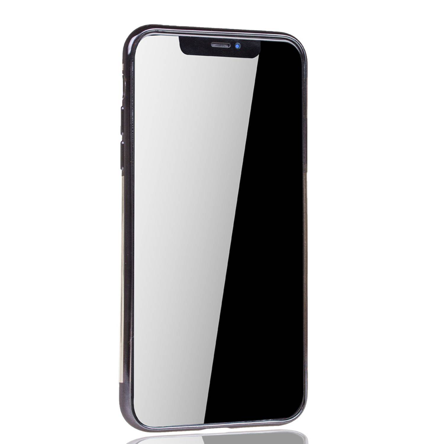 Apple iPhone 11 Pro Max Handyhülle Bumper Backcover Schwarz