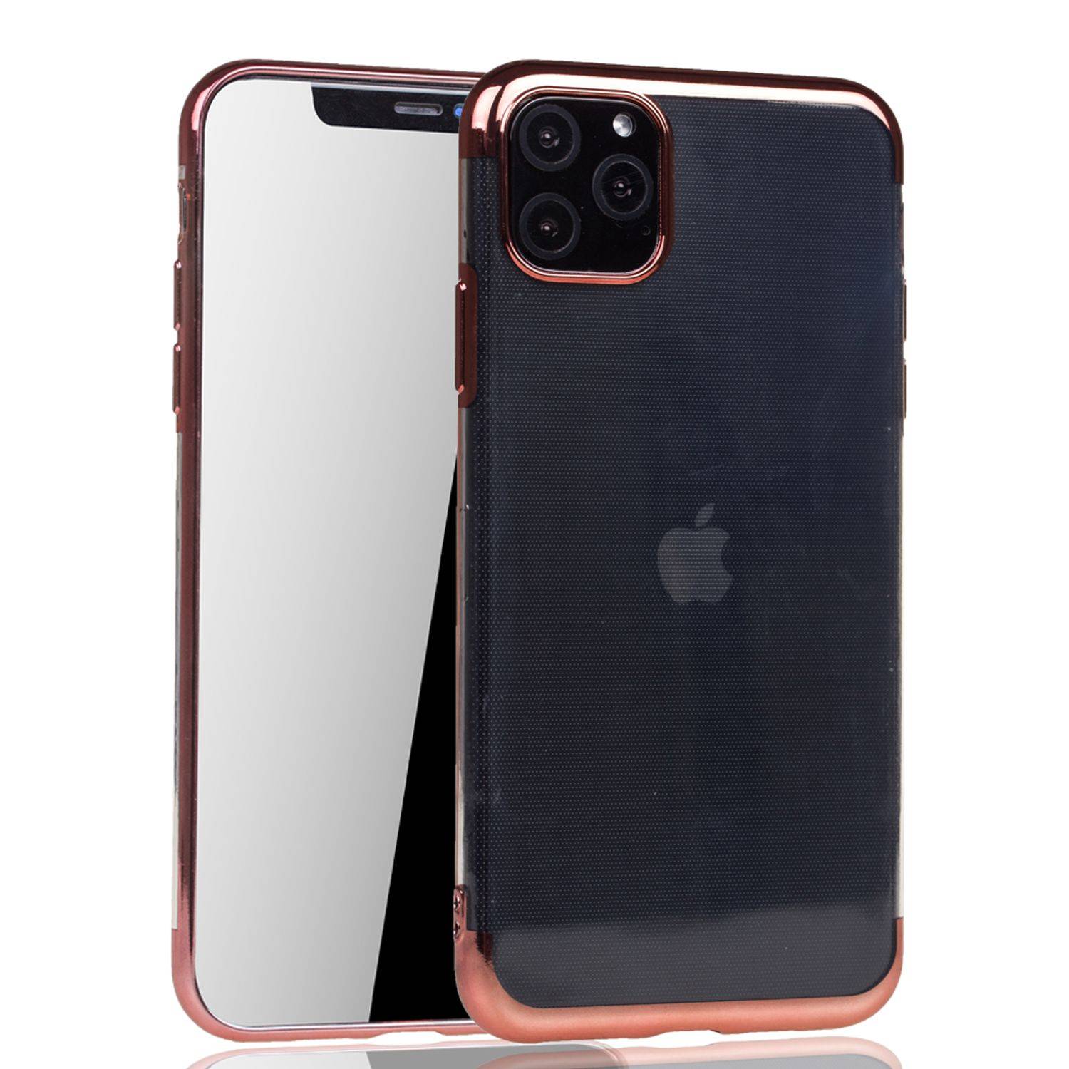 Apple iPhone 11 Pro Max Handyhülle Bumper Backcover Rosa