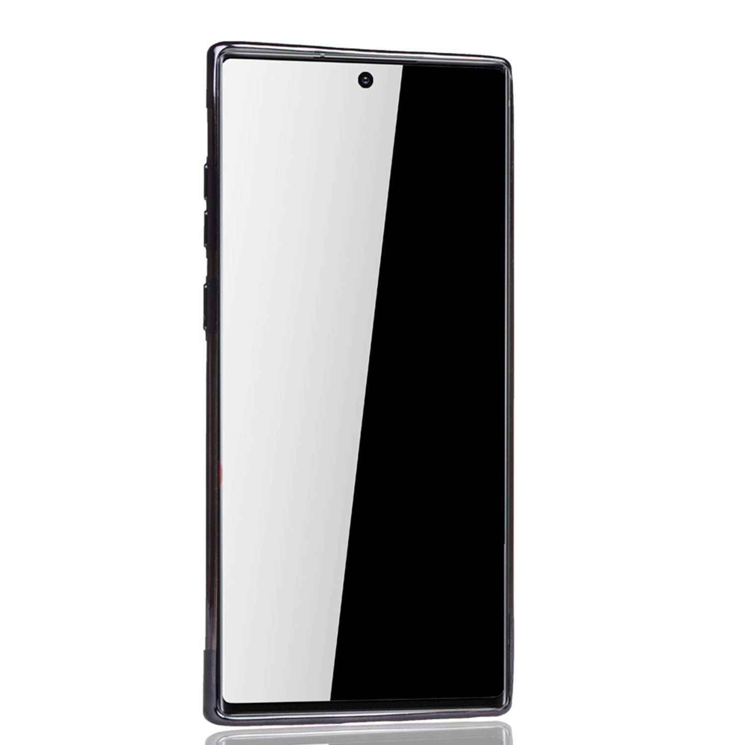 Samsung Galaxy Note 10 Handyhülle Bumper Backcover Schwarz