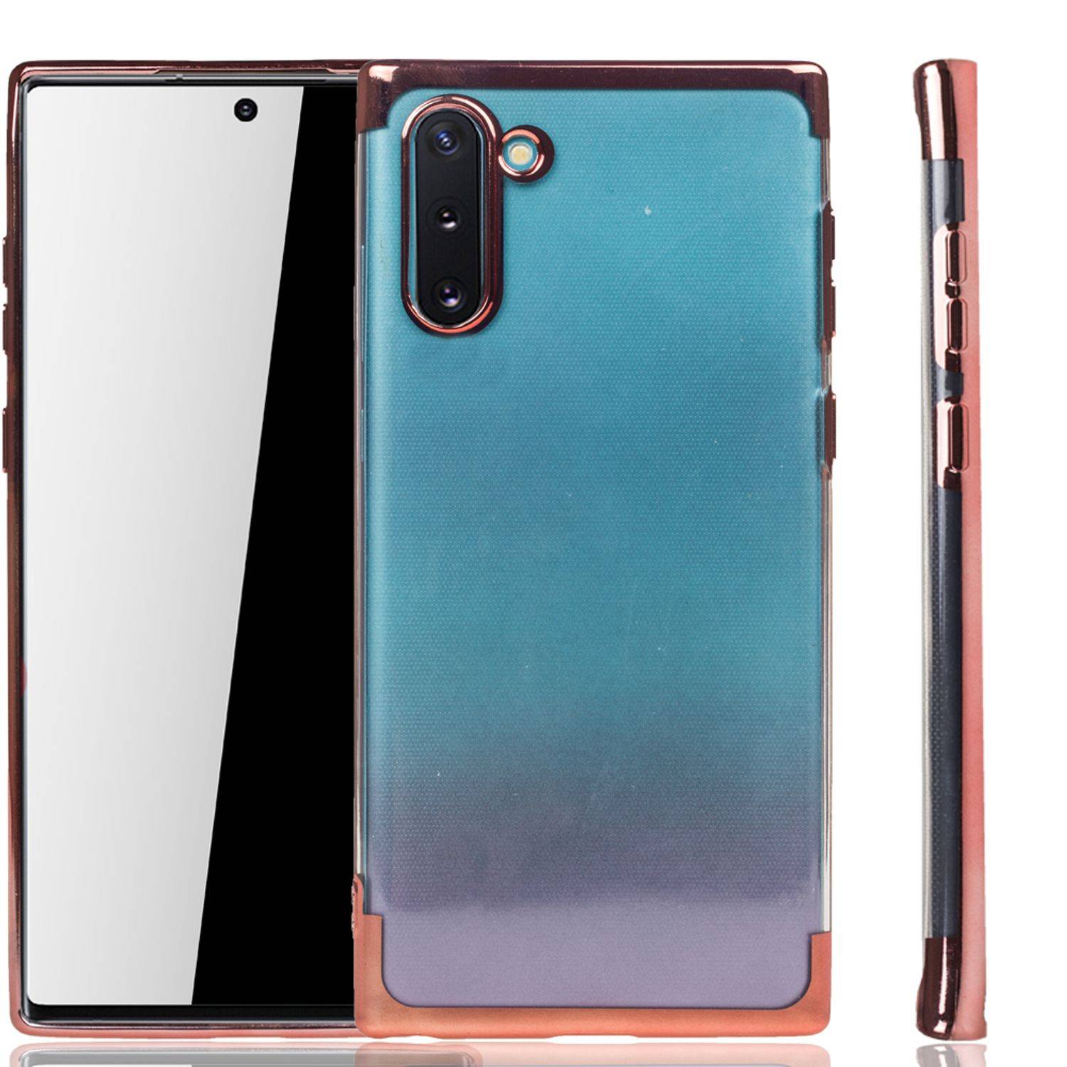 Samsung Galaxy Note 10 Handyhülle Bumper Backcover Rosa