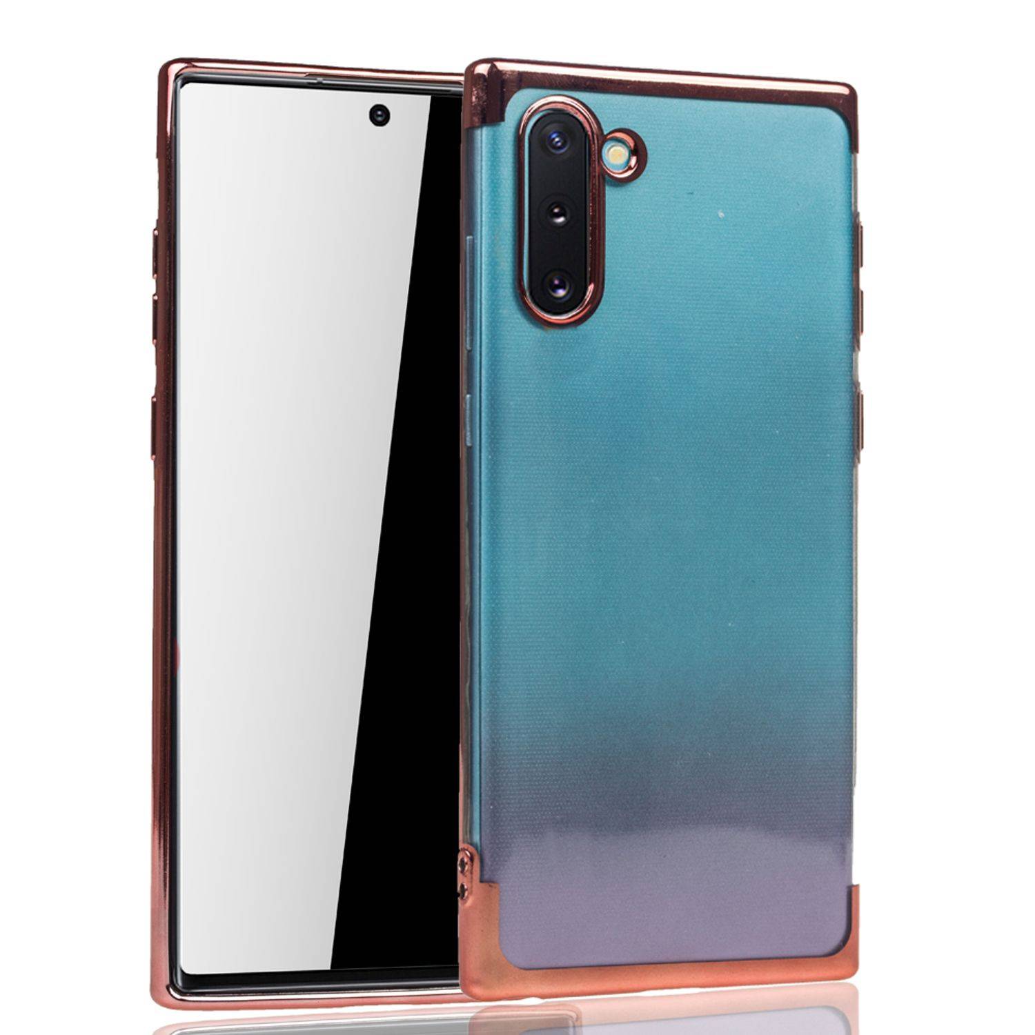 Samsung Galaxy Note 10 Handyhülle Bumper Backcover Rosa