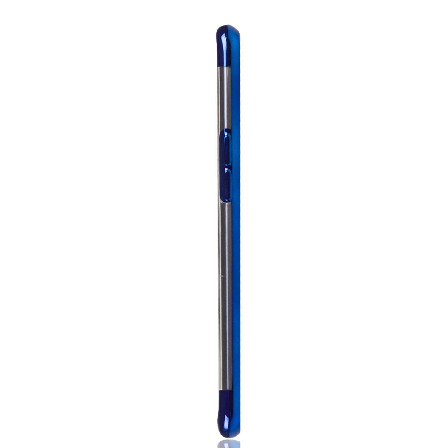 Samsung Galaxy A10s Handyhülle Bumper Backcover Blau