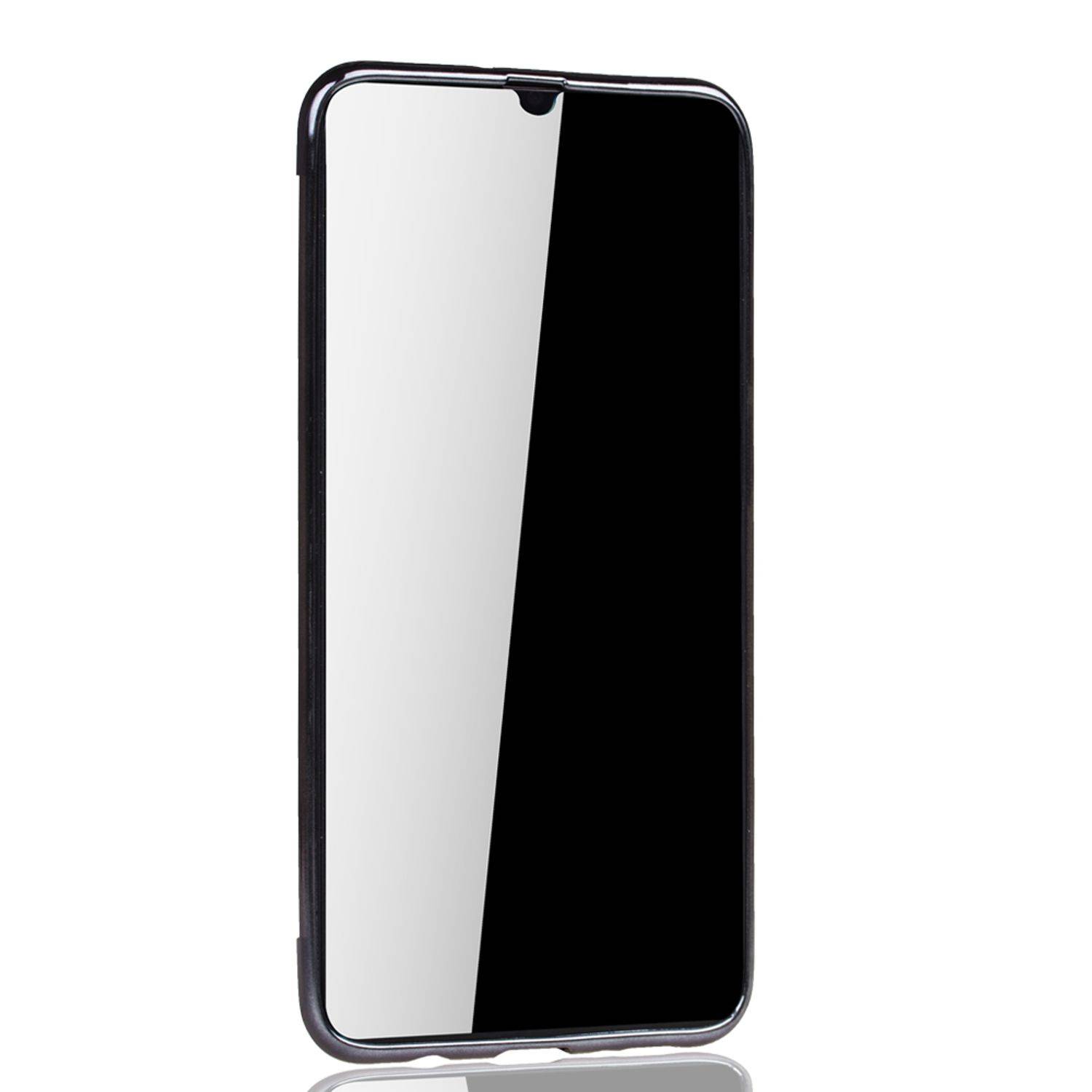 Samsung Galaxy A30s Handyhülle Bumper Backcover Schwarz