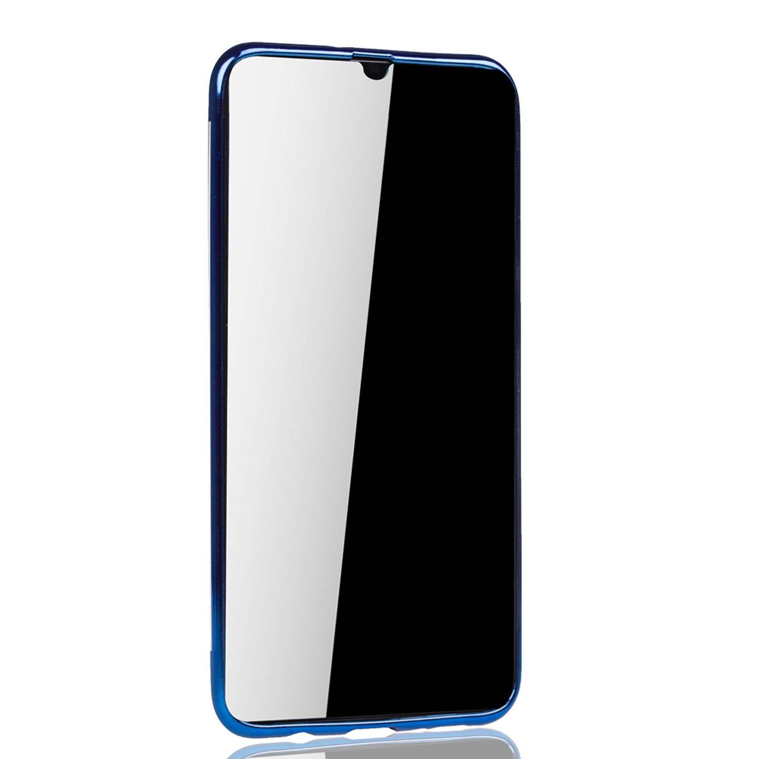 Samsung Galaxy A50s Handyhülle Bumper Backcover Blau