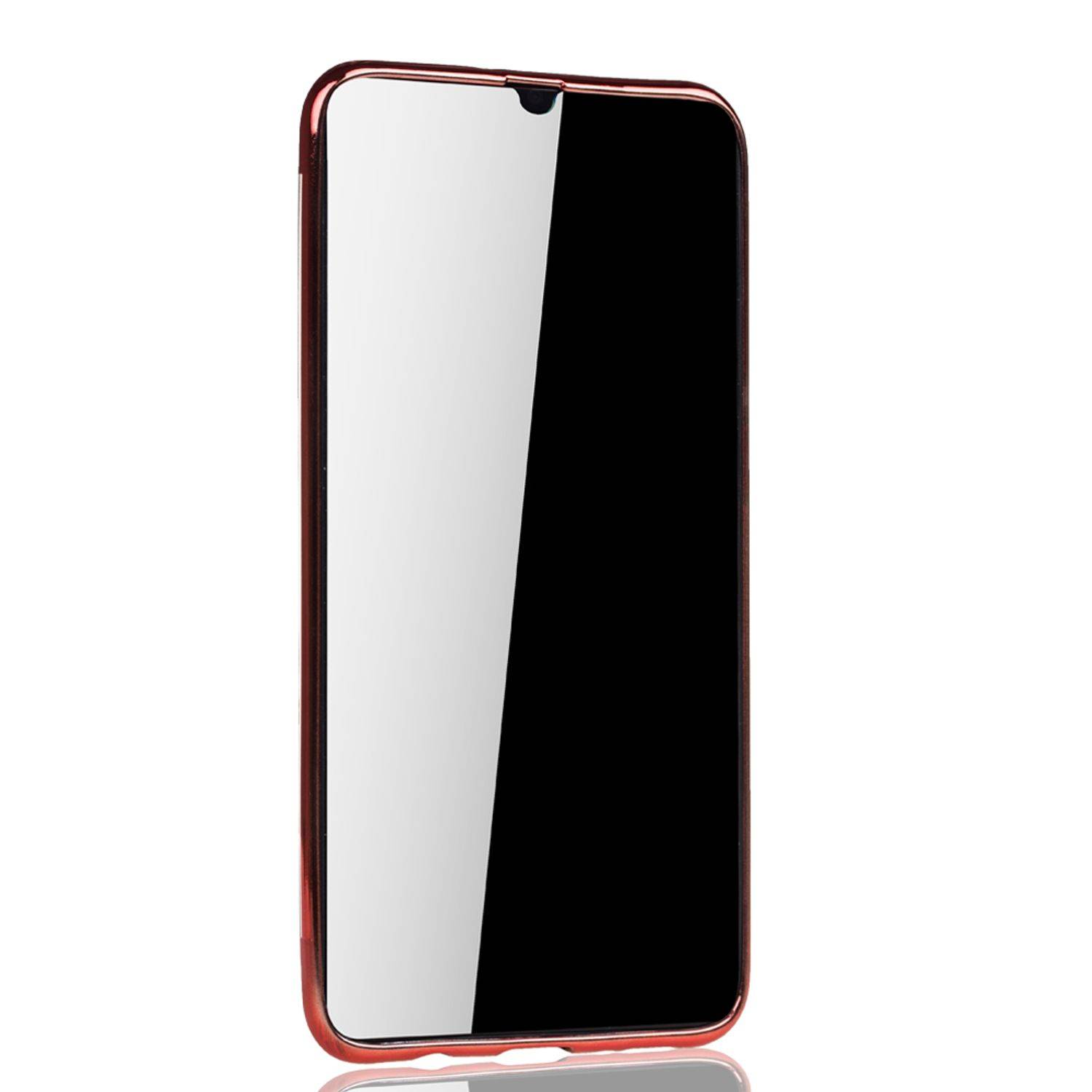 Samsung Galaxy A50s Handyhülle Bumper Backcover Rot