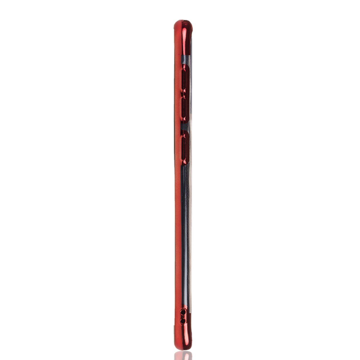 Samsung Galaxy A50s Handyhülle Bumper Backcover Rot