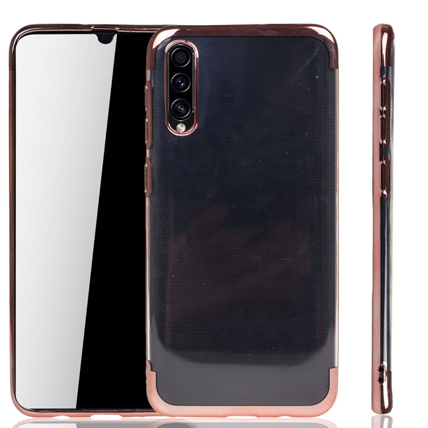 Samsung Galaxy A50s Handyhülle Bumper Backcover Rosa