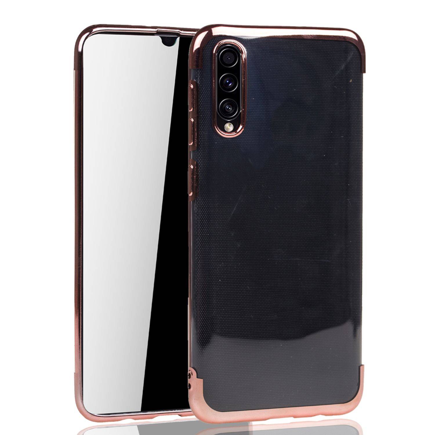 Samsung Galaxy A50s Handyhülle Bumper Backcover Rosa