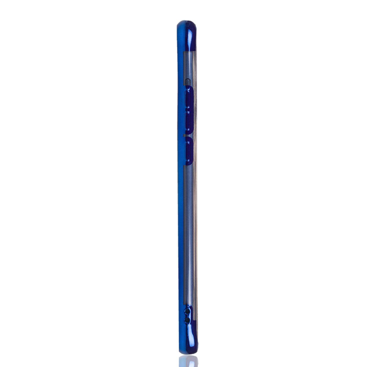 Huawei P20 Lite 2019 Handyhülle Bumper Backcover Blau