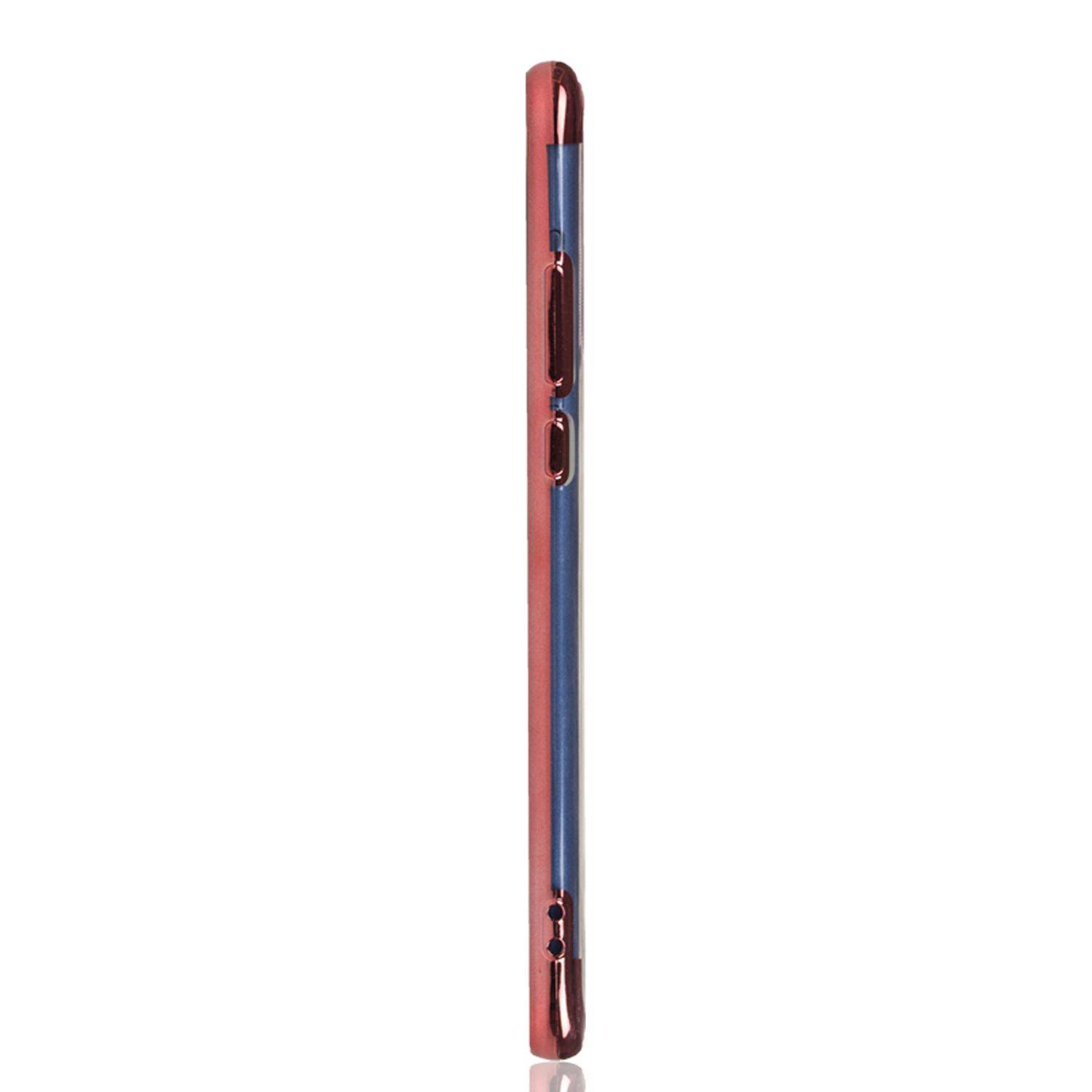 Huawei P20 Lite 2019 Handyhülle Bumper Backcover Rosa