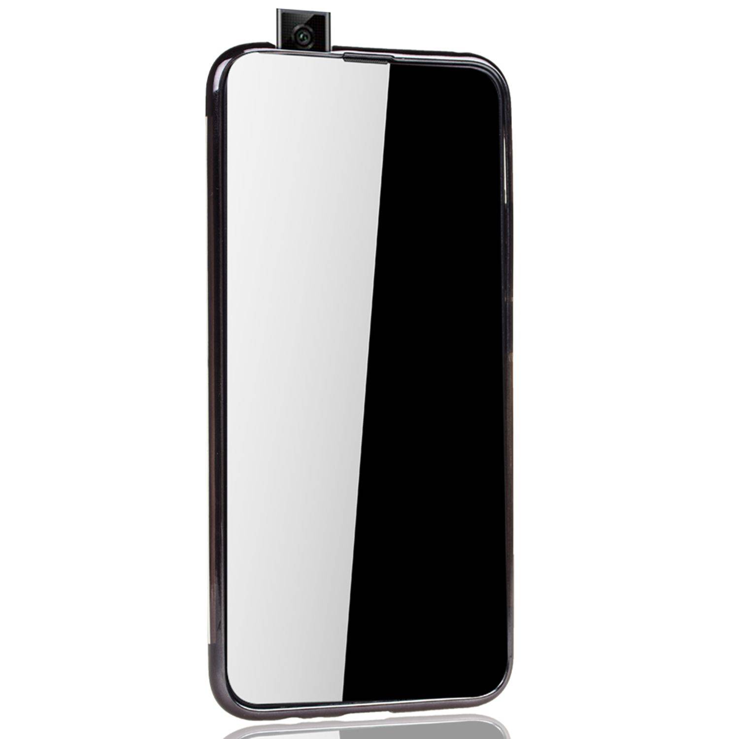 Huawei Y9 (2019) Handyhülle Bumper Backcover Schwarz