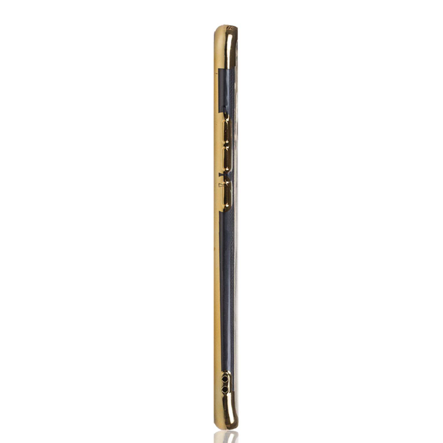 Huawei Y9 (2019) Handyhülle Bumper Backcover Gold