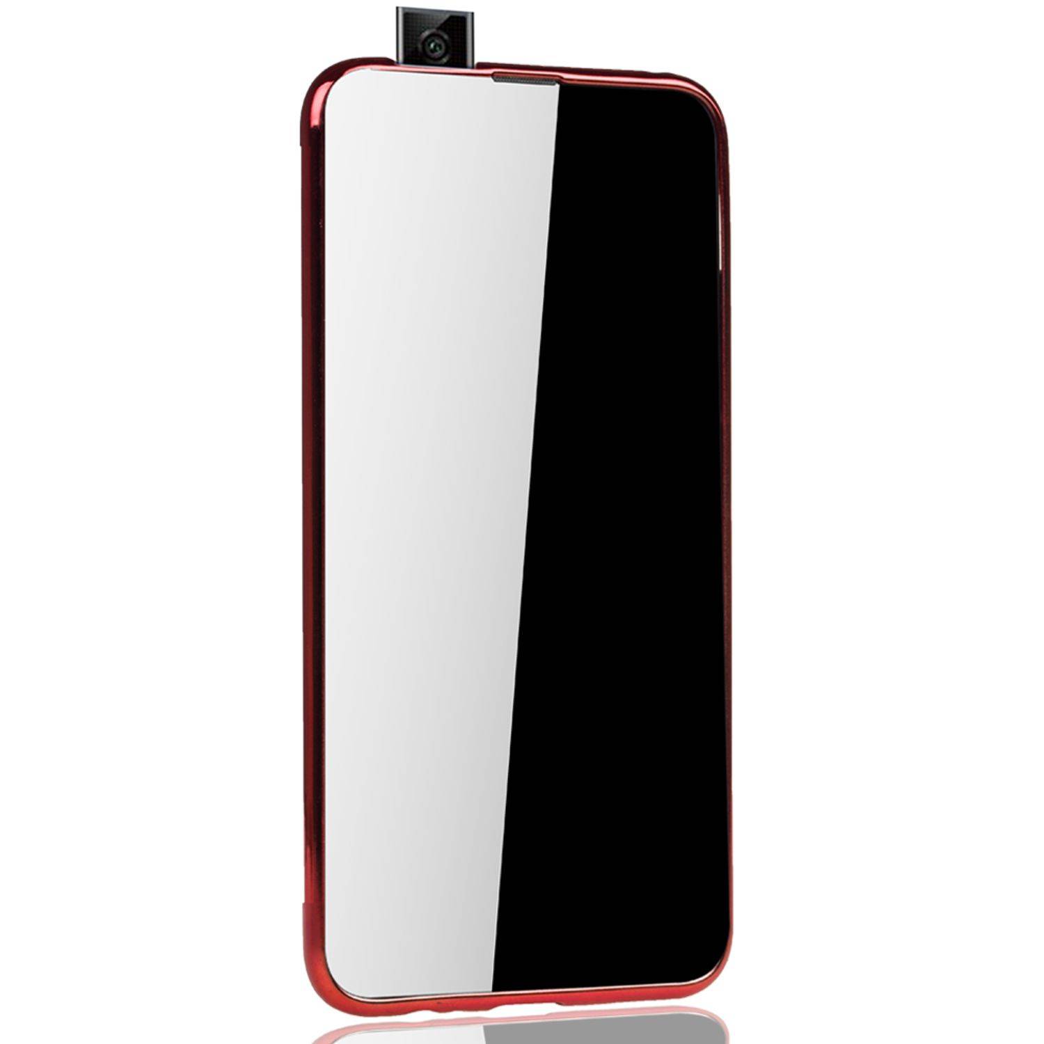 Huawei Y9 (2019) Handyhülle Bumper Backcover Rot
